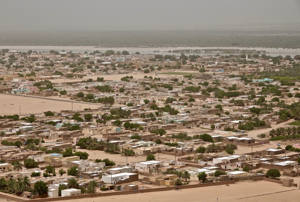 Karima, as seen from the top of Jebel Barkal